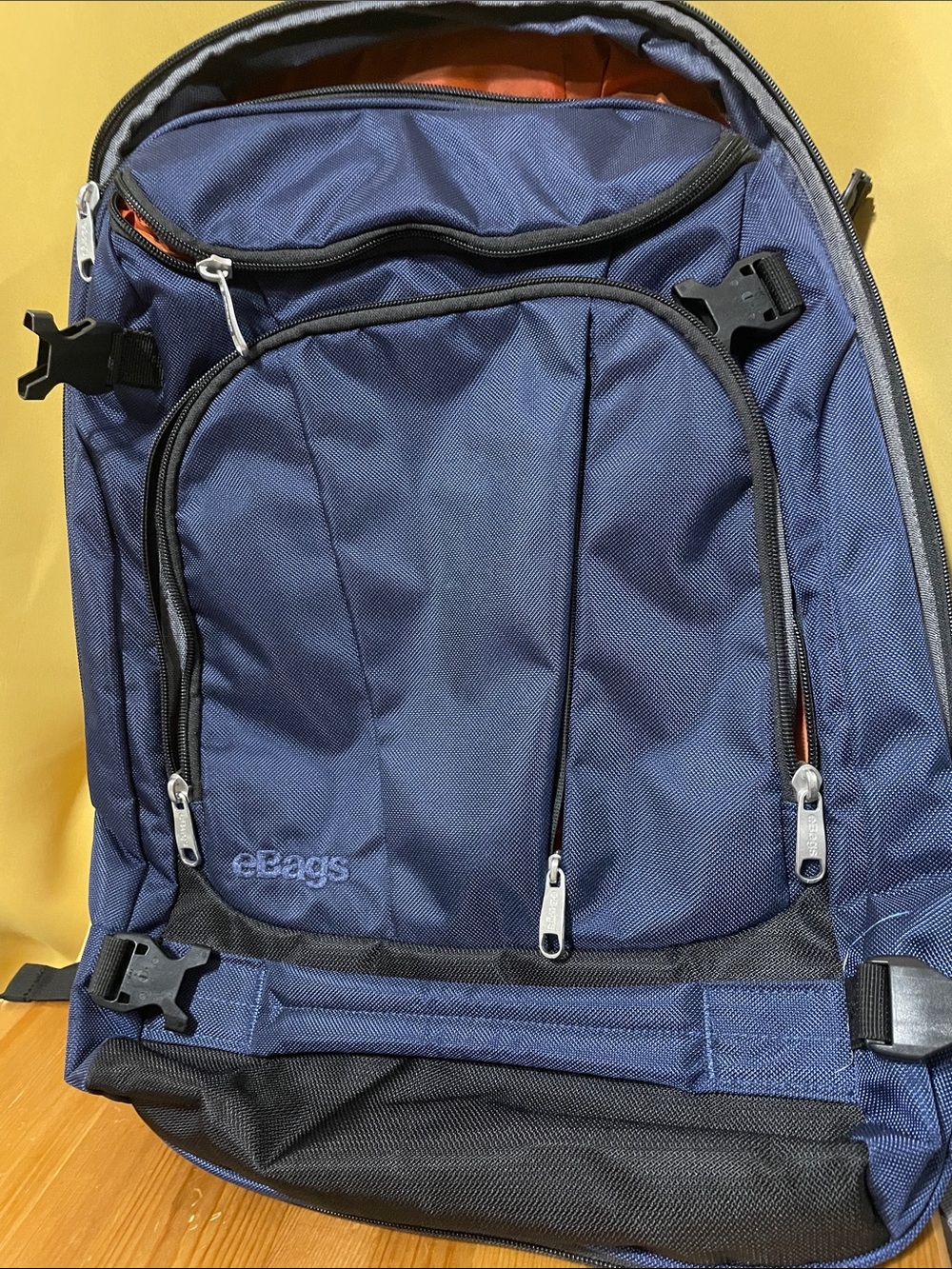 eBags Mother Lode Jr Travel
Backpack blue/brown.